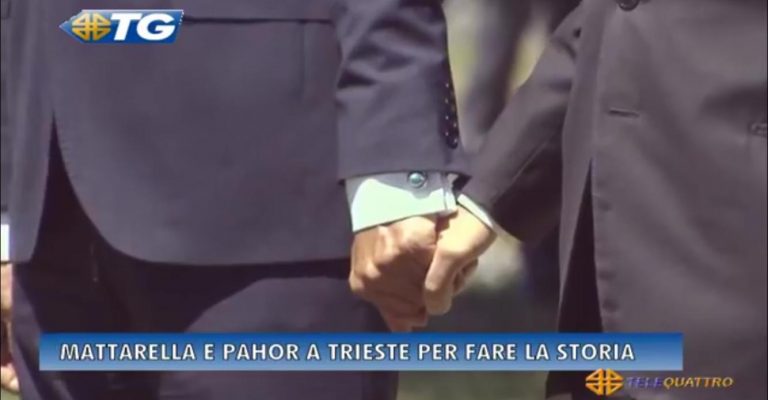 Mano nella mano Pahor e Mattarella: un messaggio di “Pace – Mir”