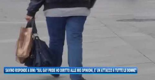 Gay Pride da chiudere, Savino: “Bini insulta le donne, io esprimo opinioni”