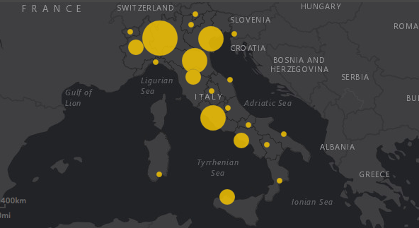 Al momento stai visualizzando Covid, faciloni o guardinghi? Triplicano i casi in Italia, Spagna e Francia a 1300 contagi