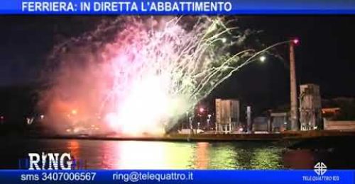 Ferriera Trieste: il momento dell’esplosione e l’amarezza degli ex operai
