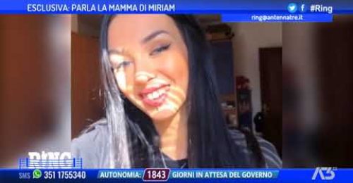 Parla Adriana la mamma di Miriam, travolta e uccisa da un’auto a Treviso